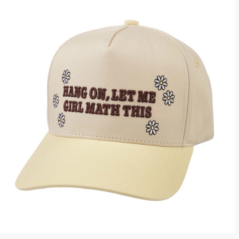 C.C Hang On, Let Me Girl Math This Hat